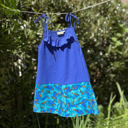 Summer Dress Blue sea fish